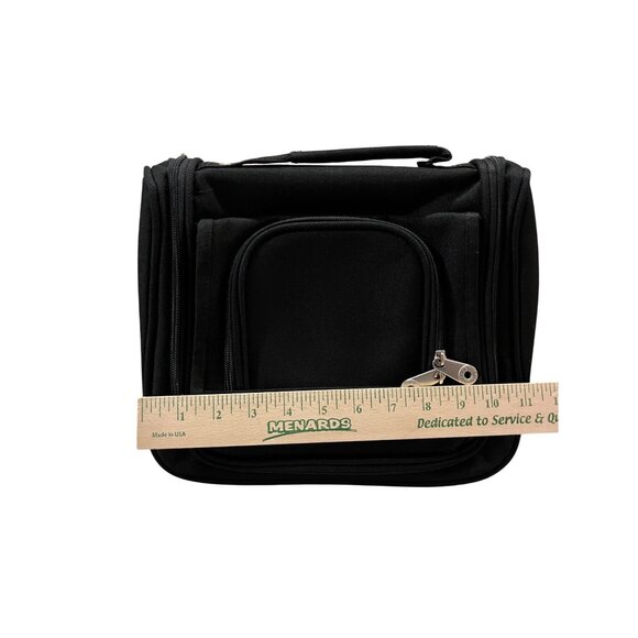 Golden Pacific Hanging Toiletry Travel Bag Black Organizer Used - Picture 12 of 16